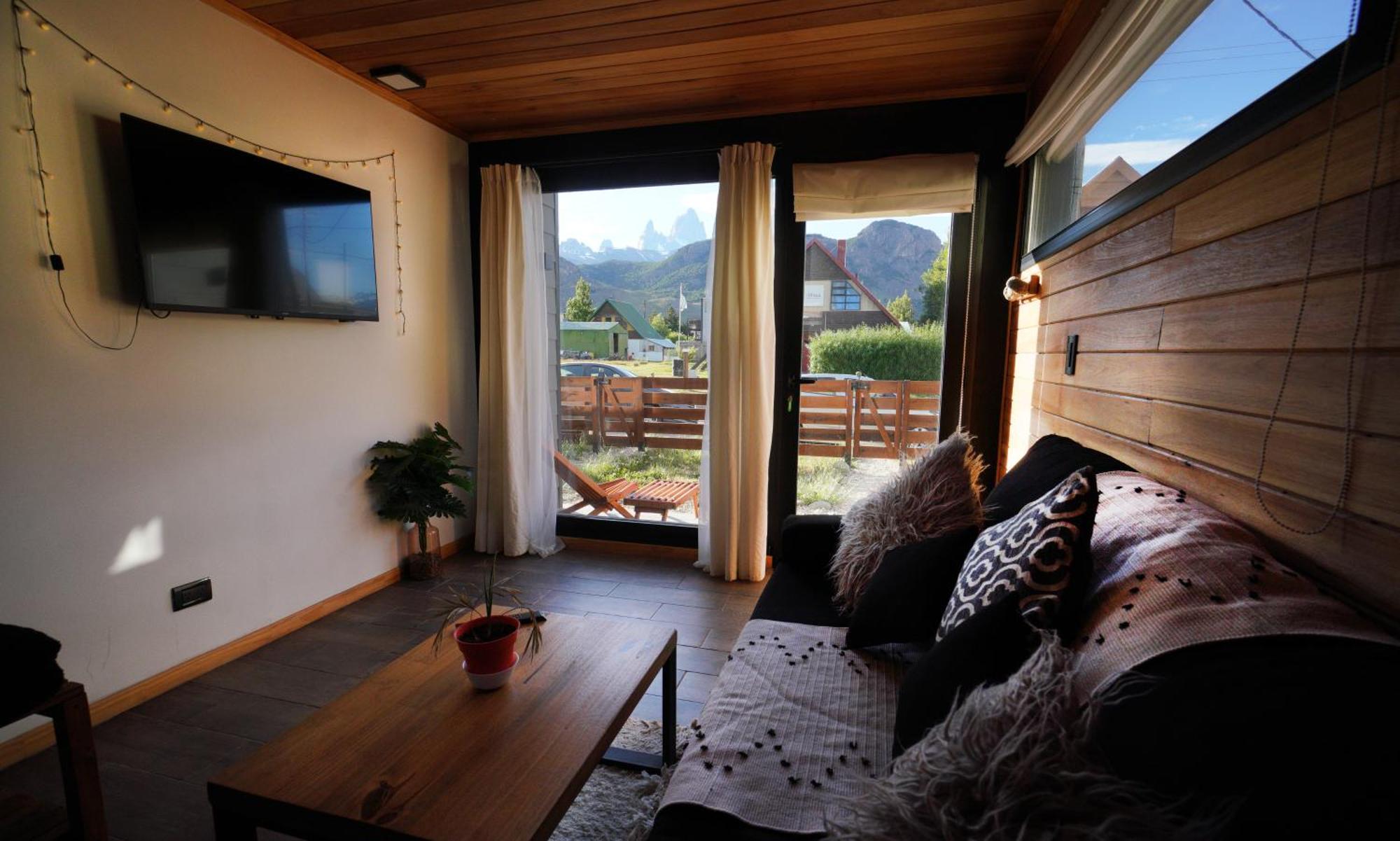 Willa Gueer Aike Mejor Tiny House C/ Vista Al Fitz Roy El Chaltén Zewnętrze zdjęcie